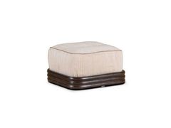 Pouf da giardino rettangolare in rattan&nbsp;MAYA - BAXTER