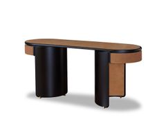 Scrittoio in legno con cassetti&nbsp;PARSEC - BAXTER
