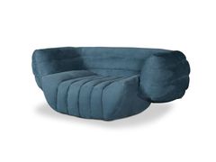 Poltrona in pelle con braccioli&nbsp;TACTILE - BAXTER