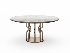 Tavolo con base in metallo&nbsp;SABLI' - BERLONI