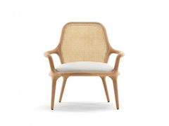 Poltrona in rovere e paglia di Vienna&nbsp;PATTI - BERTO