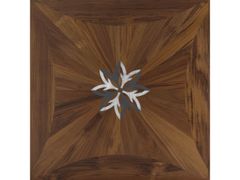 Parquet intarsiato in teak&nbsp;LOTUS - BERTI PAVIMENTI LEGNO DI BERTI GIANCARLO & C.