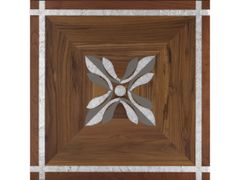 Parquet intarsiato in teak&nbsp;MAGNOLIA - BERTI PAVIMENTI LEGNO DI BERTI GIANCARLO & C.