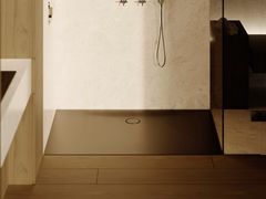 Piatto doccia filo pavimento rettangolare in acciaio smaltato&nbsp;BETTEFLOOR SIDE - BETTE