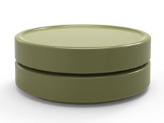 Tavolino rotondo basso in ceramica&nbsp;STACK - BILLIANI