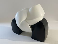 Scultura luminosa in resina&nbsp;LINK - BINOME