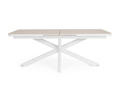 Tavolo rettangolare da giardino in alluminio e pietra sinterizzata&nbsp;PASCAL - ANDREA BIZZOTTO