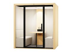 Cabina ufficio acustica con illuminazione integrata&nbsp;SIXO - STRUCTA INDUSTRIES