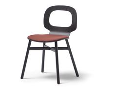 Sedia in legno con seduta imbottita&nbsp;HALO WOOD - OMBRIA FACTORY