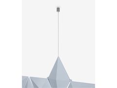 Attacco a soffitto a lunghezza regolabile per divisori&nbsp;SISTEMA DI SOSPENSIONE REGOLABILE FACET � ACCIAIO INOX - BLOOMMING