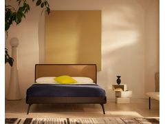 Letto matrimoniale in cuoio&nbsp;GABRI - BOLZAN S.R.L. - SOCIET� BENEFIT