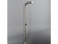 Doccia esterna in acciaio inox con lavapiedi&nbsp;32131____EU - MARIO BONGIO