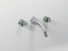 Rubinetto per lavabo a muro a 3 fori&nbsp;CRISTALLO - MARIO BONGIO