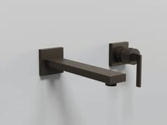 Miscelatore per lavabo a 2 fori a muro&nbsp;DOMINO Q - MARIO BONGIO