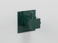 Miscelatore per vasca / doccia a muro termostatico&nbsp;DOMINO Q - MARIO BONGIO