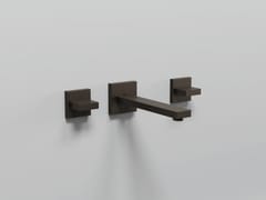Rubinetto per lavabo a muro a 3 fori&nbsp;DOMINO Q - MARIO BONGIO
