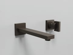 Miscelatore per lavabo a muro a 2 fori&nbsp;DOMINO Q - MARIO BONGIO