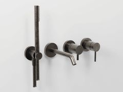 Rubinetto per vasca a muro da incasso con doccetta&nbsp;ON MAXI - MARIO BONGIO