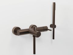 Miscelatore per vasca esterno a muro con doccetta&nbsp;ON - MARIO BONGIO