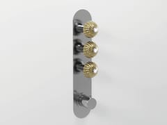 Miscelatore per doccia a 4 fori da incasso termostatico&nbsp;RADIANT - MARIO BONGIO