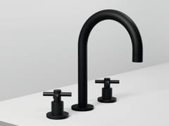 Rubinetto per lavabo da piano a 3 fori&nbsp;T CROSS - MARIO BONGIO
