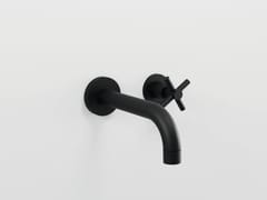 Miscelatore per lavabo a 2 fori a muro&nbsp;T CROSS - MARIO BONGIO