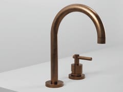 Miscelatore per lavabo a 2 fori da piano&nbsp;T LEVER - MARIO BONGIO