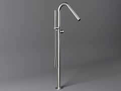 Miscelatore per vasca da terra in acciaio inox con doccetta&nbsp;TIME2020 BASIC - MARIO BONGIO