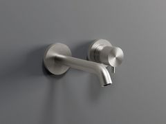 Miscelatore per lavabo monocomando a muro in acciaio inox&nbsp;TIME2020 BASIC - MARIO BONGIO