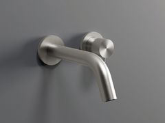 Miscelatore per lavabo a muro monocomando in acciaio inox&nbsp;TIME2020 BASIC - MARIO BONGIO