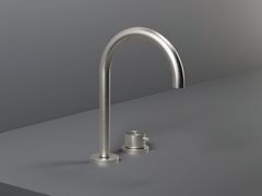 Miscelatore per lavabo a 2 fori in acciaio inox&nbsp;TIME2020 BASIC - MARIO BONGIO