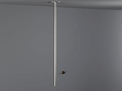 Miscelatore per lavabo a 2 fori da soffitto in acciaio inox&nbsp;TIME2020 WOOD - MARIO BONGIO