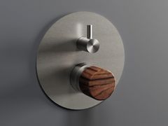 Miscelatore doccia/vasca incasso con deviatore&nbsp;TIME2020 WOOD - MARIO BONGIO