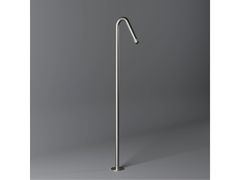 Miscelatore per lavabo monocomando da terra in acciaio inox&nbsp;TIME2020 - MARIO BONGIO