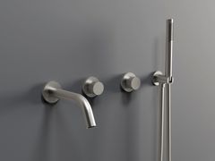 Set vasca a muro a 4 fori in acciaio inox&nbsp;TIME2020 - MARIO BONGIO