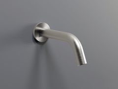 Bocca di erogazione in acciaio inox per lavabo a muro&nbsp;TIME2020 - MARIO BONGIO