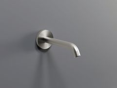 Bocca di erogazione in acciaio inox a muro per lavabo&nbsp;TIME2020 - MARIO BONGIO