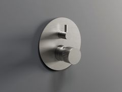 Miscelatore doccia/vasca incasso in acciaio con deviatore a 2 uscite&nbsp;TIME2020 - MARIO BONGIO