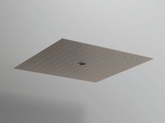 Soffione doccia da incasso quadrato a soffitto in acciaio&nbsp;WELLNESS - MARIO BONGIO