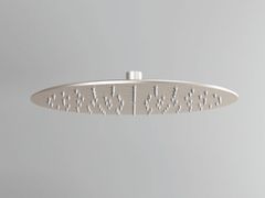 Soffione doccia rotondo in acciaio con braccio&nbsp;WELLNESS - MARIO BONGIO