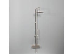 Colonna doccia termostatica a parete con doccetta&nbsp;WELLNESS - MARIO BONGIO