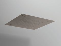 Soffione doccia con getto nebulizzato da incasso a soffitto in acciaio&nbsp;WELLNESS - MARIO BONGIO