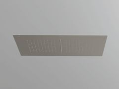Soffione doccia rettangolare da incasso a soffitto in acciaio&nbsp;WELLNESS - MARIO BONGIO