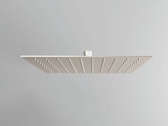 Soffione doccia quadrato in acciaio con braccio&nbsp;WELLNESS - MARIO BONGIO