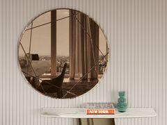Specchio rotondo da parete&nbsp;COCO - B 4 LIVING