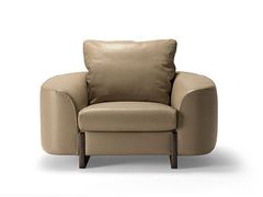 Poltrona in pelle con braccioli&nbsp;HELLIS - EUROSTILE