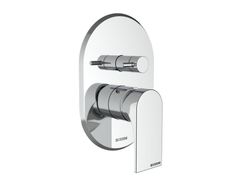 Miscelatore per doccia esterno in ottone cromato con deviatore&nbsp;APICE/2 2 WAYS - BOSSINI