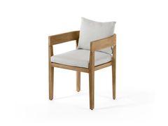 Sedia da giardino con struttura in iroko&nbsp;FEELING - BRAID COMPANY