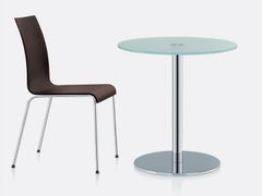 Tavolo rotondo in vetro&nbsp;3060 - BRUNNER