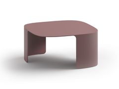 Tavolino quadrato in alluminio&nbsp;COMOS - BRUNNER